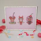 Galentine's Day Party Girls Print